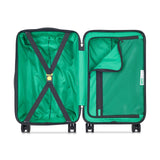 United Colors of Benetton Now! Hardside Luggage with Spinner Wheels, Light Pink, Carry - On 19 Inch