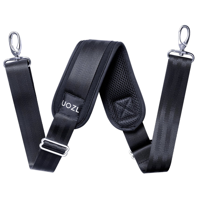 UOZL 59 Inch Shoulder Straps, Soft with Ultra-Thick Fixed Shoulder Pad, Two Way Independently Adjustable Buckle Replacement Straps for | Backpacks4Less