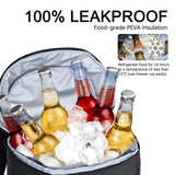 Upgraded Cooler Backpack 24 Cans – Lightweight Insulated Backpack Cooler, Leak - Proof & 18 - Hour Ice Retention for Beach, Camping, Hiking (Men, Women, Family)