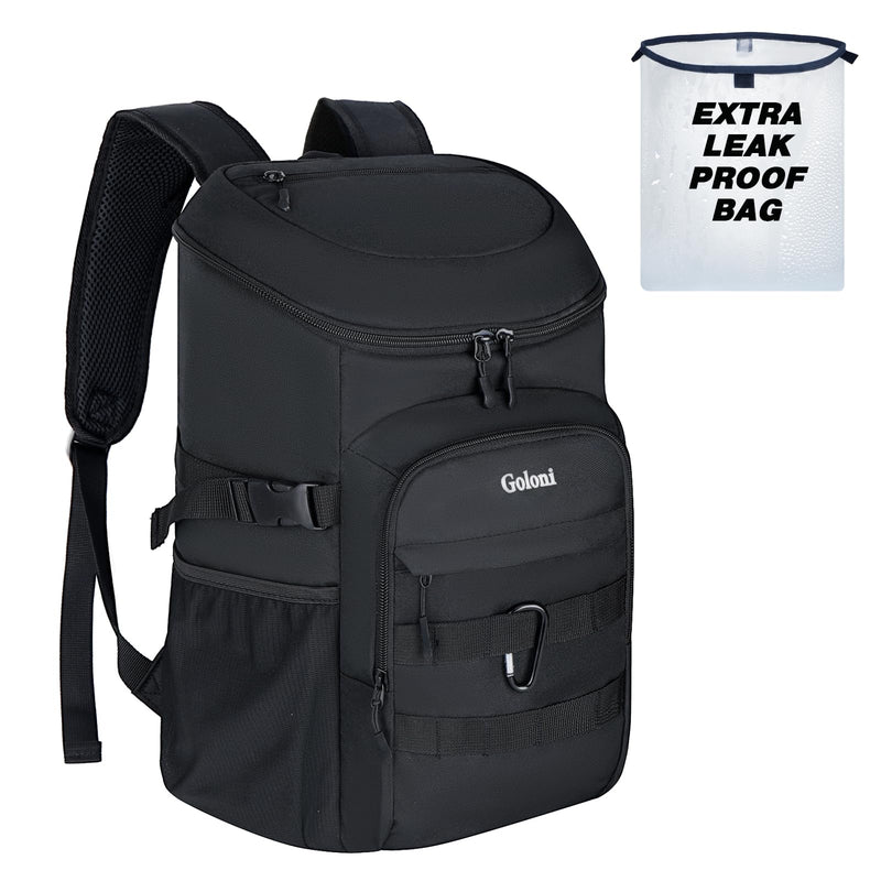 Upgraded Cooler Backpack 24 Cans – Lightweight Insulated Backpack Cooler, Leak - Proof & 18 - Hour Ice Retention for Beach, Camping, Hiking (Men, Women, Family)