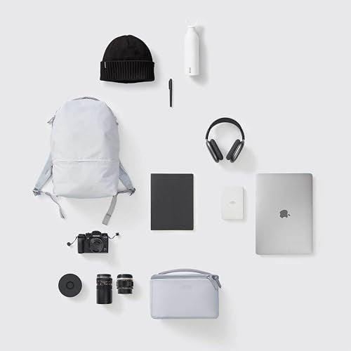 Urth Arkose 20L Modular Backpack + 3.7L Camera Insert - Water Resistant, Anti - Theft, Recycled Bag for DSLR/SLR/Mirrorless, 13 - 16 Inch Laptop in Black
