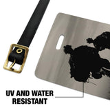 U.S. Army Logo with Soldier Silhouettes Luggage ID Tags Cards Set of 2
