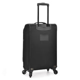 U.S. Traveler Aviron Bay Expandable Softside Luggage with Spinner Wheels, Black, 2 - Piece Set