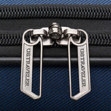 U.S. Traveler Aviron Bay Expandable Softside Luggage With Spinner Wheels, Navy, Carry - on 23 - Inch