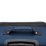 U.S. Traveler Aviron Bay Expandable Softside Luggage With Spinner Wheels, Navy, Carry - on 23 - Inch