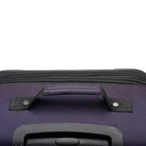 U.S. Traveler Aviron Bay Expandable Softside Luggage with Spinner Wheels, Purple, 3 - Piece Set