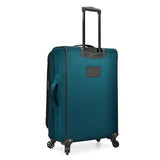 U.S. Traveler Aviron Bay Expandable Softside Luggage with Spinner Wheels, Teal, 3 - Piece Set