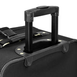 U.S. Traveler New Yorker Lightweight Expandable Rolling Luggage, Black, 4 - Piece Set