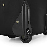 U.S. Traveler New Yorker Lightweight Expandable Rolling Luggage, Black, 4 - Piece Set