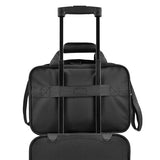 U.S. Traveler Rio 14" Travel Tote Bag, Lightweight 1200D Carry - On Bag for Women & Men, Black