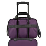 U.S. Traveler Rio 14" Travel Tote Bag, Lightweight 1200D Carry - On Bag for Women & Men, Purple