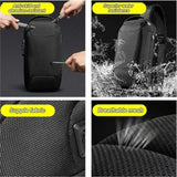 USB Charging Sport Sling Anti - theft Shoulder Bag, Anti Theft Sling Bag, Waterproof Shoulder Backpack, Sports Crossbody Bag