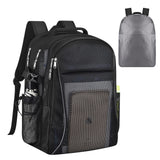 USPECLARE Heavy Duty X - Large Mesh Backpacks for Adults,Semi - Transparent college Backpacks with Rain cover for School, Beach, and Travel (X - Large)