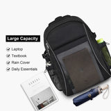 USPECLARE Heavy Duty X - Large Mesh Backpacks for Adults,Semi - Transparent college Backpacks with Rain cover for School, Beach, and Travel (X - Large)