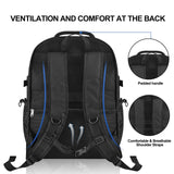 USPECLARE Heavy Duty X - Large Mesh Backpacks for Adults,Semi - Transparent college Backpacks with Rain cover for School, Beach, and Travel (X - Large)