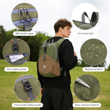 UtiaMiaoGonGo 15L Small Hiking Backpack for Men Women Lightweight Packable Backpack Foldable Casual Daypack for Camping Travel Outdoor, Green