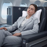 Utopia Bedding Travel Pillow for Airplane, Car and Toddlers (White, 2 Pack), Neck Support for Travelling, Down Alternative Filling, Compact Camping Pillow for Backpacking & Hiking (12x20)