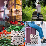 VAMSII When Life Gets Blurry Adjust Your Focus Photography Tote Bag Photographer Gifts Camera Themed Bag Camera Lover Gifts (your focus tote)