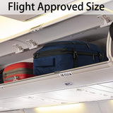 Vancropak 35L Traveling Backpack, Airplane Approved Travel Carry on Bag hand luggage, Water Resistant Lightweight Luggage Suitcase Backpack Overnight Weekender Business Daypack Bag for Men Women, Blue