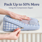 Vandel Space - Saving Compression Packing Cubes for Women, Men, Compressible Carry On Suit Case Organizer Luggage Packing Cubes for Travel Organizer Bags for Luggage and Backpacks, Suitcase Cube
