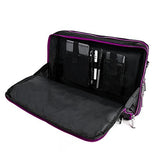 Vangoddy El Prado 3-in-1 10" 12 inch Laptop Messenger Bag Backpack (Purple Black)