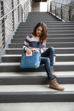 Vangoddy Slate 17-17.3 inch 3-in-1 Universal Convertible Laptop Bag, Backpack Messenger Shoulder Briefcase for Work Travel Office and Daily Commute, Blue