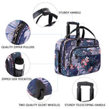 VANKEAN Rolling Laptop Case for Women, Premium Rolling Travel Bag Fits Up to 15.6 Inch Laptop Carry on Briefcase Water - Proof Overnight Computer Bags with RFID Pockets