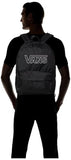 Vans Old Skool Flying V Backpack - Everyday Laptop Bag, 15" Computer Sleeve, Bottle Pockets, 2 Compartments, Organizer Panel, Black, One Size
