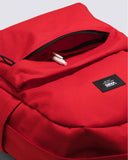 Vans Old Skool Sport Backpack | Unisex Everyday Laptop Bag, 15" Computer Sleeve, Front Pocket,Racing Red/Antelope,One Size