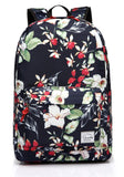 VASCHY Backpack for Women, Water Resistant High School Girls Bookbag Travel Backpack for Teens with Water Bottle Pockets