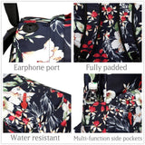 VASCHY Backpack for Women, Water Resistant High School Girls Bookbag Travel Backpack for Teens with Water Bottle Pockets
