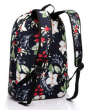 VASCHY Backpack for Women, Water Resistant High School Girls Bookbag Travel Backpack for Teens with Water Bottle Pockets
