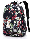 VASCHY Backpack for Women, Water Resistant High School Girls Bookbag Travel Backpack for Teens with Water Bottle Pockets