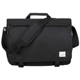 VASCHY Messenger Bag for Men,Water Resistant Casual Satchel Briefcase Fashion Work Bag Crossbody Shoulder Handbag for Women College Campus Black