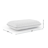 Vaverto Small Memory Foam Bed Pillow for Camping - Compressible Medium Firm, Breathable Cover, Machine Washable, Ideal Backpacking