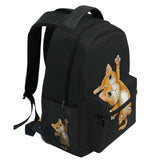 Vdsrup Hi Meow Cat Backpack for Girls Kids Boys Cute Kitten Kitty School Book Bag Waterproof Animals Student Laptop Backpacks College Carrying Bags Casual Durable Lightweight