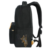 Vdsrup Hi Meow Cat Backpack for Girls Kids Boys Cute Kitten Kitty School Book Bag Waterproof Animals Student Laptop Backpacks College Carrying Bags Casual Durable Lightweight