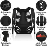 VECKUSON Lunch Bag Backpack, Insulated Cooler Lunch Box Backpack, Extra Large Travel Laptop Backpack TSA Friendly RFID Computer College bag with USB Port for Women Men Fits 17.3 Inch Laptop