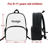 VEEWOW Cool Tiger Backpack For School Bag Kids Animal Bag For Children Boys and Girls Bookbag (D1090a)