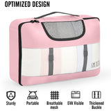 Veken 10 Set Packing Cubes for Travel Essential, Suitcase Organizer Bags in 4 Sizes, Carry - On Luggage Accessories with Large Laundry & Hanging Toiletry Bag, Must - Have for Airplane, Road Trip & Camping