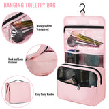 Veken 8 Set Packing Cubes for Travel Essentials, Pink Suitcase Organizer Bags in 4 Sizes, Carry - On Luggage Accessories with Large Laundry & Hanging Toiletry Bag, Must - Have for Airplane, Road Trip