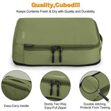Velaybor 8 Set Compression Packing Cubes for Travel, Waterproof Luggage Organizers, Suitcase Organizer Set for Carry - On & Checked Baggage, Travel Accessories for Men & Women