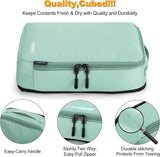 Velaybor 8 Set Compression Packing Cubes for Travel, Waterproof Luggage Organizers, Suitcase Organizer Set for Carry - On & Checked Baggage, Travel Accessories for Men & Women