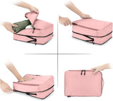 Velaybor 8 Set Compression Packing Cubes for Travel, Waterproof Luggage Organizers, Suitcase Organizer Set for Carry - On & Checked Baggage, Travel Accessories for Men & Women