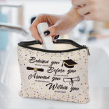 VeloKomo Graduation Gifts Makeup Bags - 2026 College Graduates Gift Cosmetic Bag High Class Grade Inspirational Small Toiletry Pouch Birthday Party Present for Her Girls Daughter Nurse Women Student