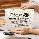 VeloKomo Graduation Gifts Makeup Bags - 2026 College Graduates Gift Cosmetic Bag High Class Grade Inspirational Small Toiletry Pouch Birthday Party Present for Her Girls Daughter Nurse Women Student