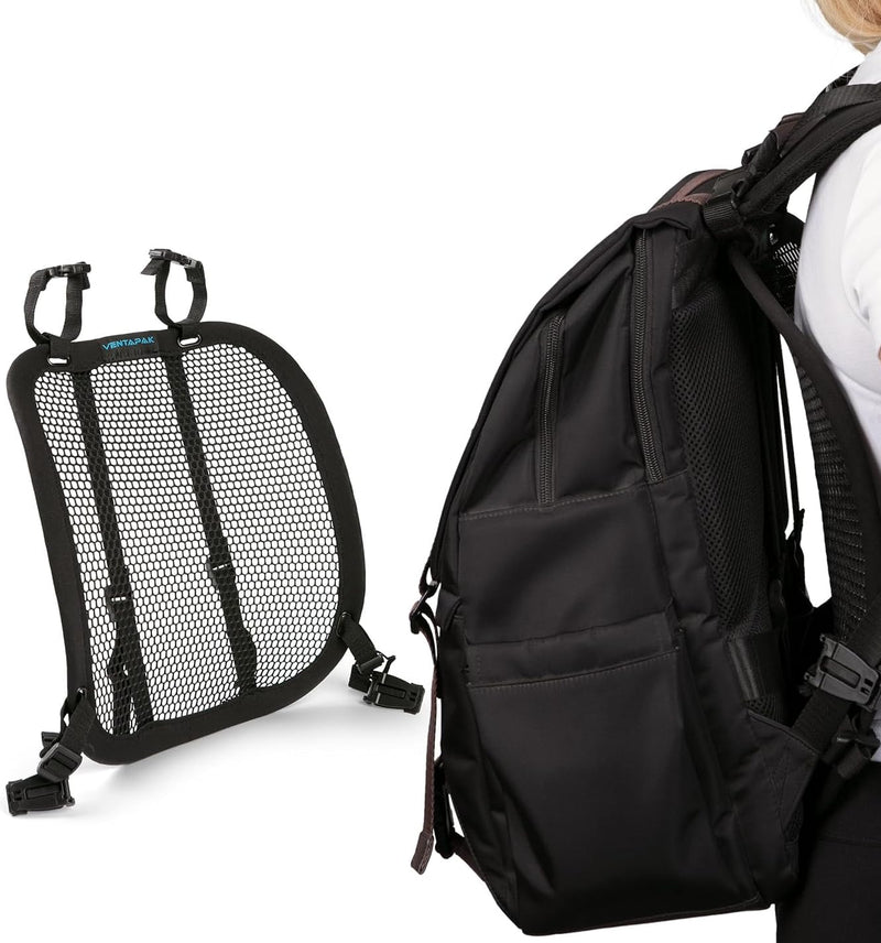 VentaPak Lightweight Ventilation Backpack Spacer - Smaller Support Ventilation Frame for Hiking & Biking Backpacks Small Size 5'6" Torso or Under, Airflow & Reduced Sweat