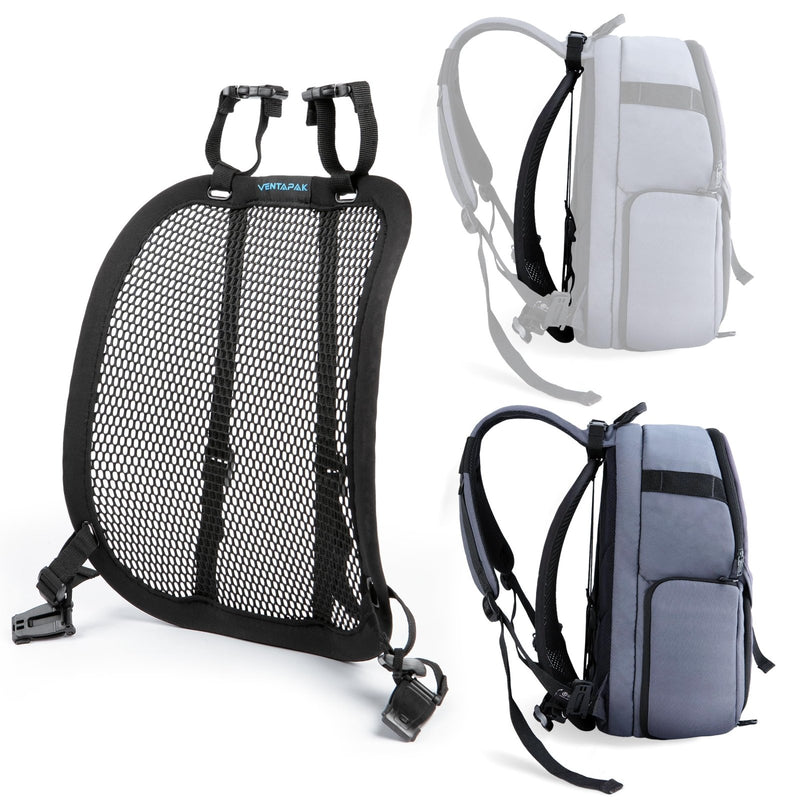 VentaPak Lightweight Ventilation Backpack Spacer - Smaller Support Ventilation Frame for Hiking & Biking Backpacks Small Size 5'6" Torso or Under, Airflow & Reduced Sweat