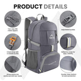 Venture Pal 35L Ultralight Lightweight Packable Foldable Travel Camping Hiking Outdoor Sports Backpack Daypack