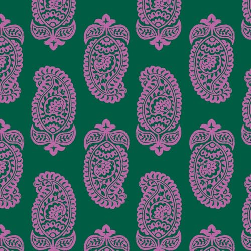 Vera Bradley Women's Bancroft Backpack - Premium Cotton, Iconic Paisley Green Jacket, One Size